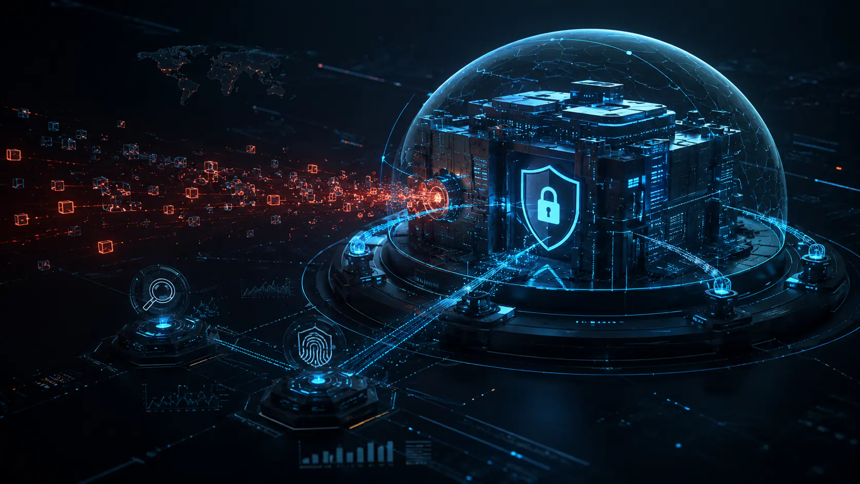 Abstract security perimeter filtering a stream of untrusted digital signals